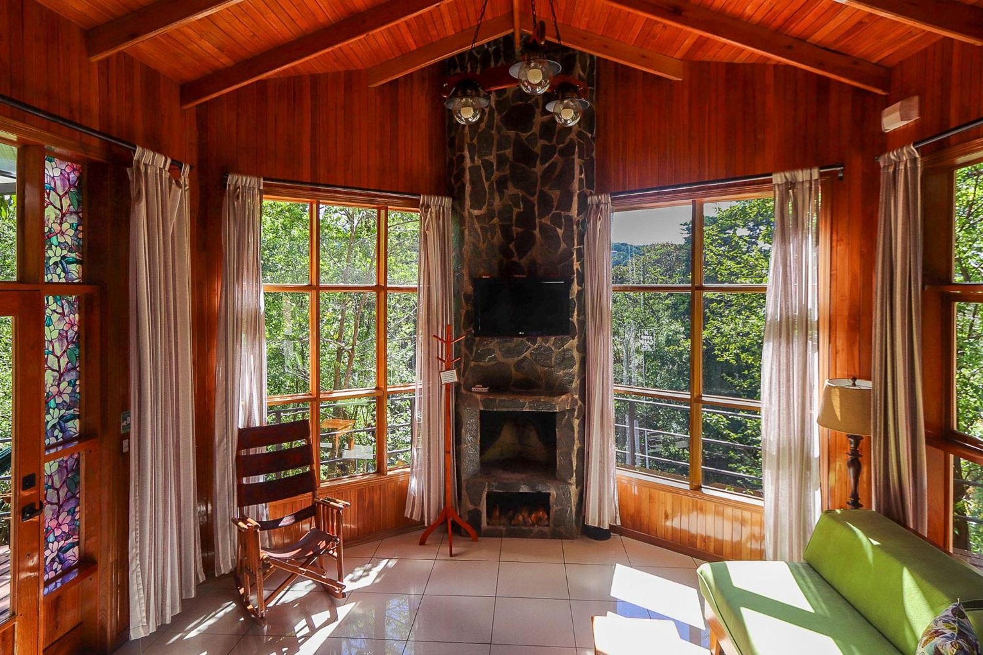 Los Pinos Cabins & Reserve Монте-Верде Экстерьер фото