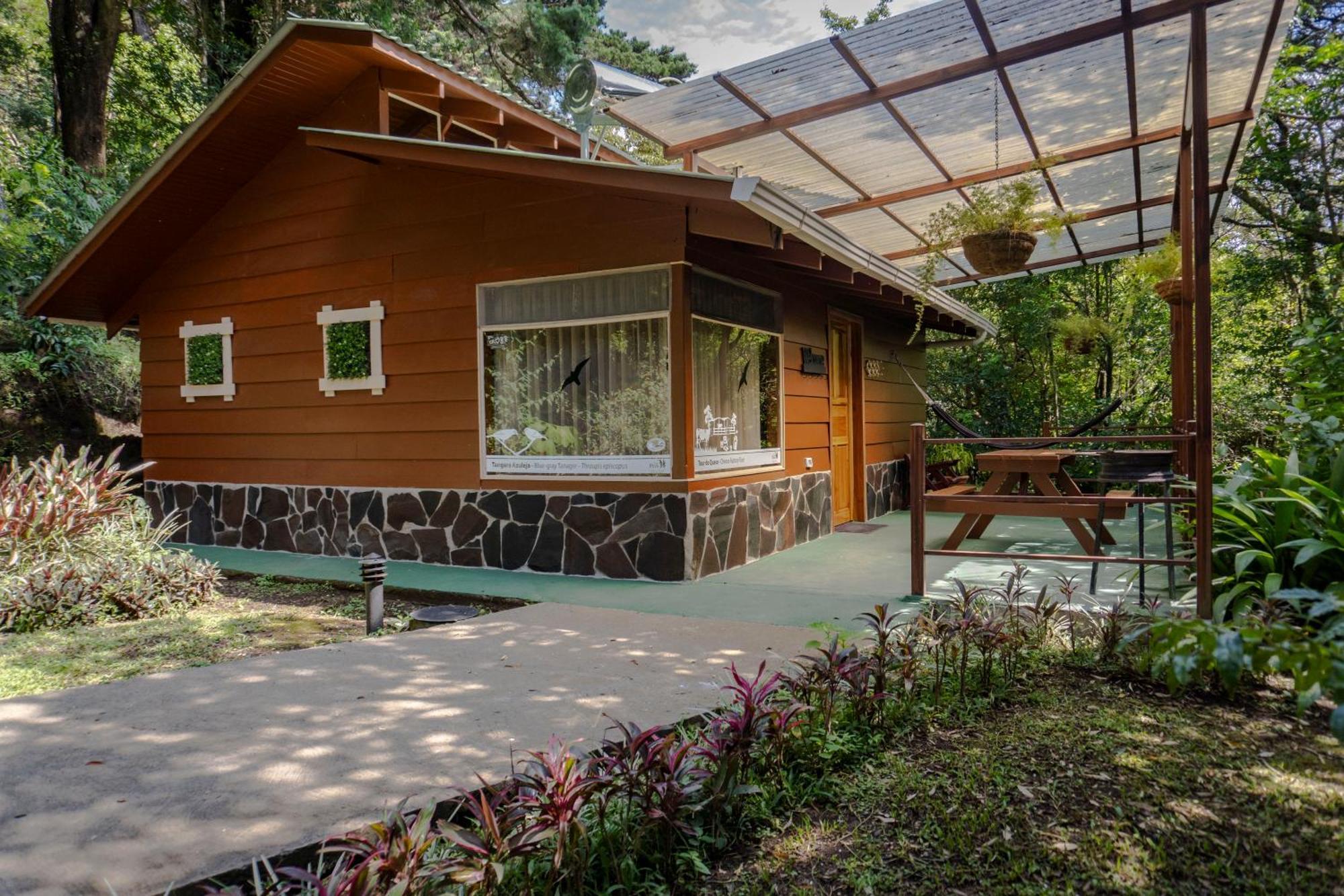 Los Pinos Cabins & Reserve Монте-Верде Экстерьер фото